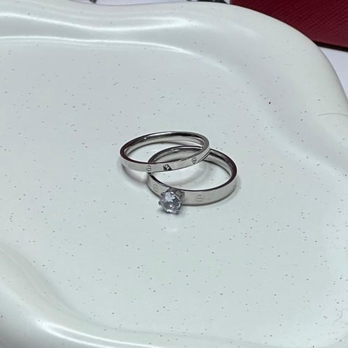 خاتم carter الفضي