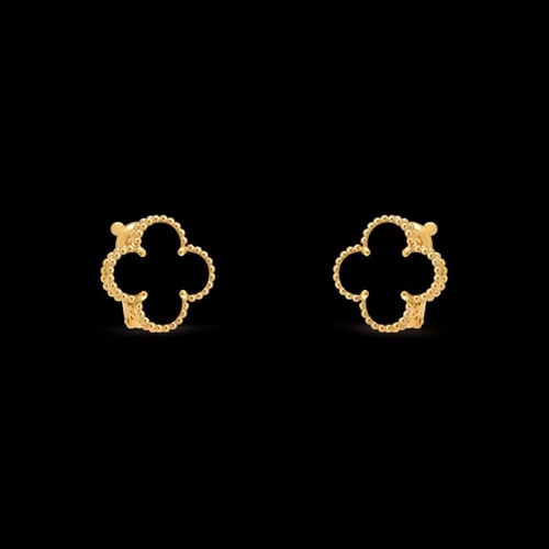 سلسال Van cleef المميز مع حلق