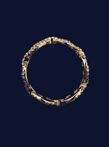 خاتم مايلي مارين apm ذهبي