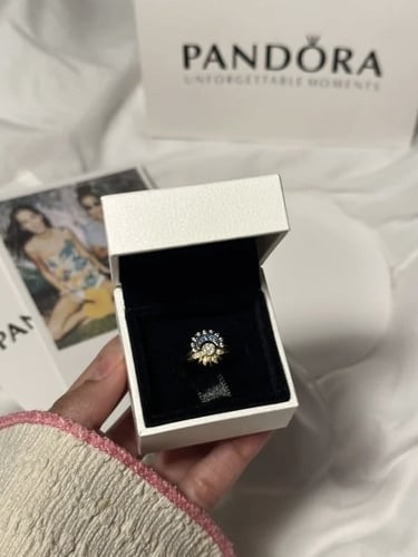 خاتم باندورا PANDORA الشمس والقمر