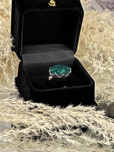 خاتم ملكي فضه عيار 925