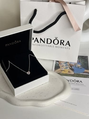 سلسال باندورا PANDORA قلب وردي