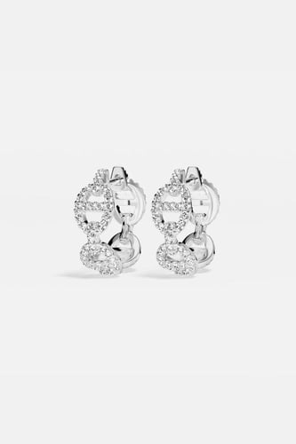 حلق مايلي مارين apm فضي