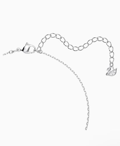 سلسال سوارفيسكي فضي كريستالة