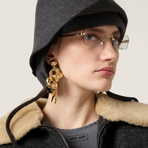 نظارة miu miu عدسة شفاف