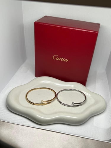 إسوارة carter المسمار الماسية - الذهبي