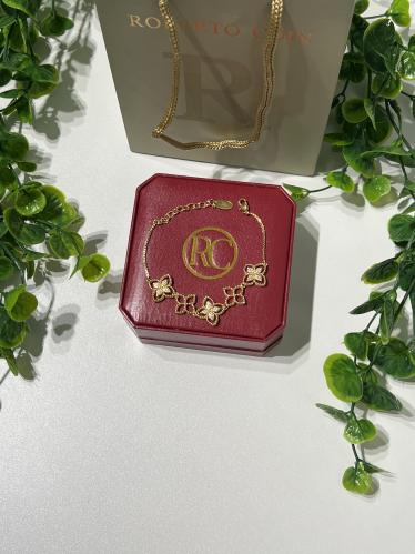 اسوارة roberto coin ذهبي