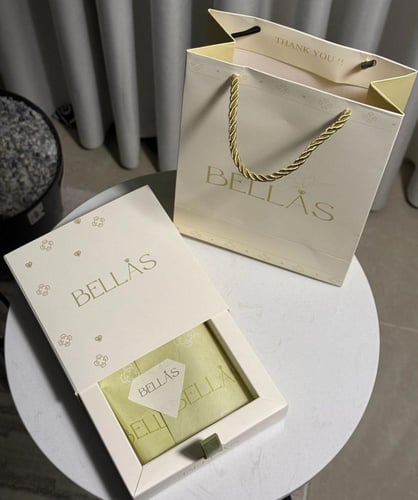 سلسال SWAROVSKI فضي بكرستالة زرقاء