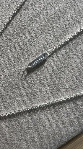 سلسال باندورا PANDORA فضي دائري