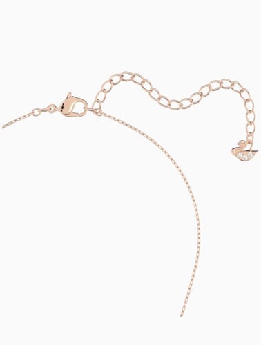 سلسال سوارفيسكي فضي كريستالة