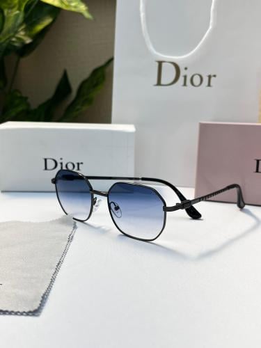 نظارة Dior - إطار اسود - عدسة مدرج