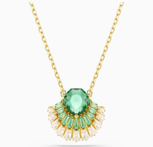 سلسال سوارفيسكي ذهبي كريستالة