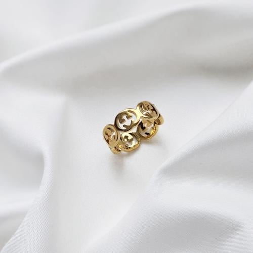 خاتم GUCCI ذهبي