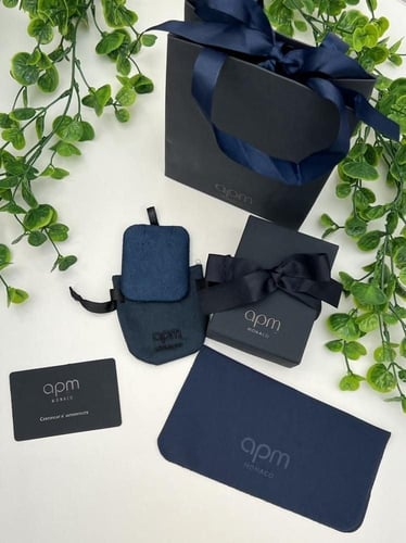 خاتم apm نجوم فضي فضه عيار 925