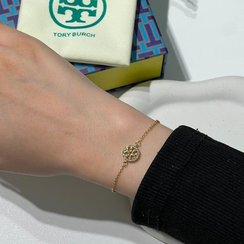 إسوارة TORY BURCH معدن ذهبي