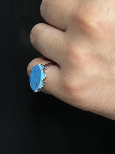 خاتم ملكي فضه عيار 925