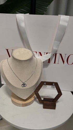 سلسال VALENTINO - لونين ( ذهبي - فضي )