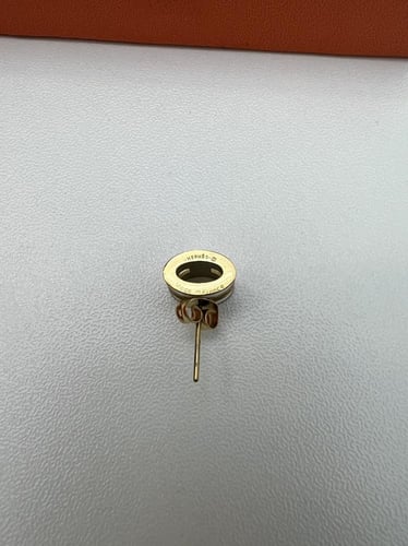 سلسال HERMES صغير معدن ذهبي - وردي