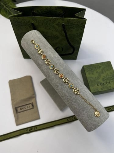 اسوارة GUCCI نمط فينتيج ذهبي