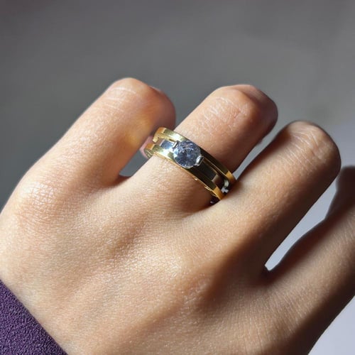 خاتم BVLGARI الماسي