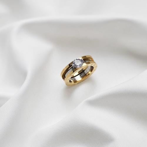 خاتم BVLGARI الماسي