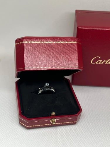 خاتم carter الفضي