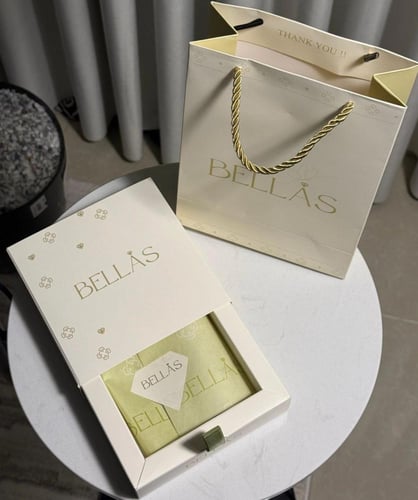 سلسال سوارفيسكي فضي بكرستالة زرقاء