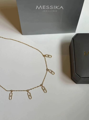 سلسال MESSIKA معدن ذهبي