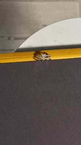 خاتم شوميه مقاسات مفتوحه لون ذهبي - فضي