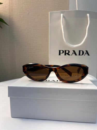 نظارة prada- إطار تايقر - عدسه بني