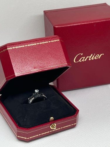 خاتم carter الفضي