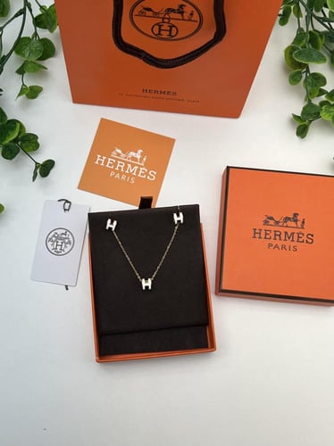 سلسال HERMES معدن ذهبي