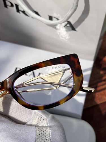 نظارة PRADA تايقر عدسة شفافه