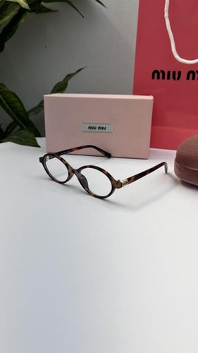 نظارة - MIU MIU تايقر - عدسه شفاف