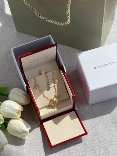 سلسال roberto coin ذهبي