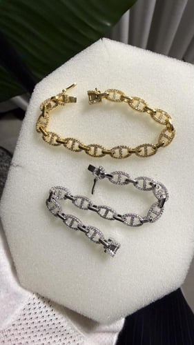 إسوارة مايلي مارين apm ( فضي -ذهبي )