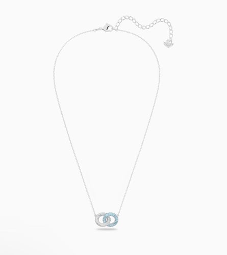 سلسال سوارفيسكي فضي كريستالة