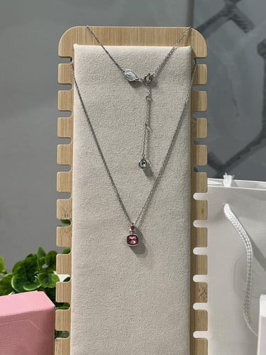 سلسال سوارفيسكي فضي - وردي