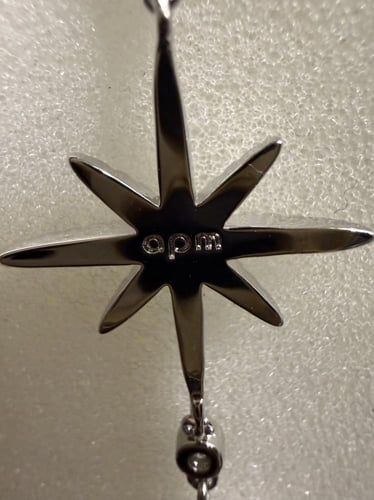 سلسال( فضة عيار 925 ) apm فضي نجوم تشوكر