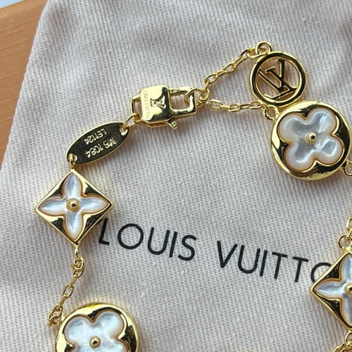 اسواره LOUIS VUITTON ذهبي - فضي ماستر