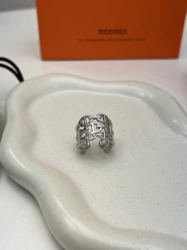 خاتم HERMES فضي