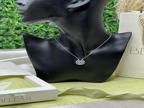 سلسال بيلاس _قلوب فضي