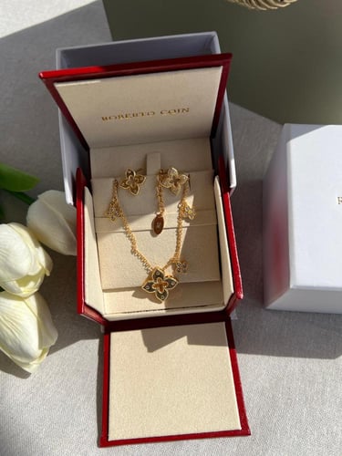 سلسال roberto coin ذهبي