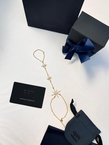 أسوار كف يد apm ذهبي