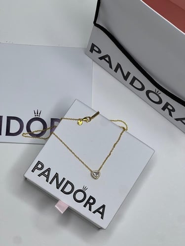 سلسال باندورا PANDORA قلب ذهبي