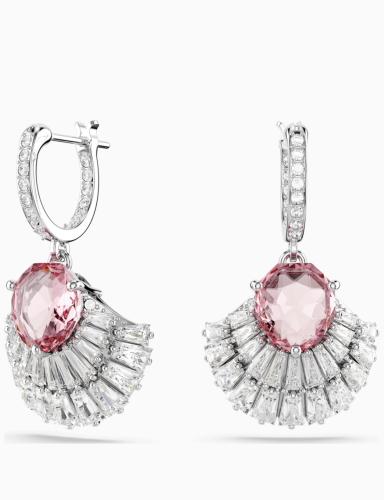 حلق سوارفيسكي فضي - وردي