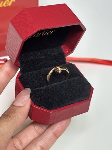 خاتم carter المسمار الماسي_ذهبي