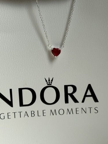 سلسال باندورا PANDORA قلب أحمر
