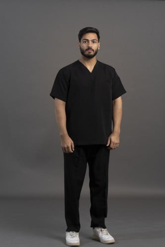 سكرب رجالي أسود