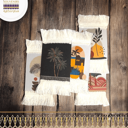 قاعده اكواب ( كوستر ) بنقش تراثي